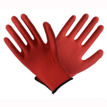 Red 13t Latex beschichtete Arbeitsschutz Sicherheitshandschuhe